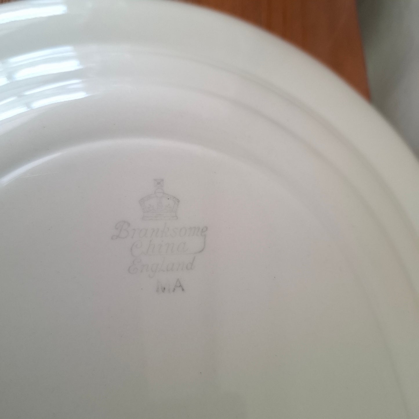 Large Branksome China Twintone Graceline Oval Serving Plate