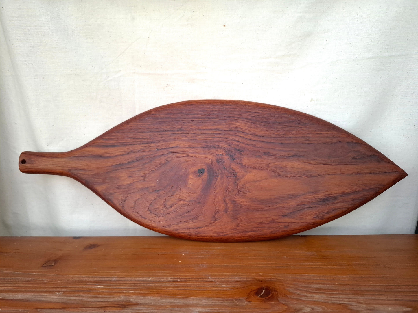 MCM Galatix Burma Teak Leaf Cheese Board