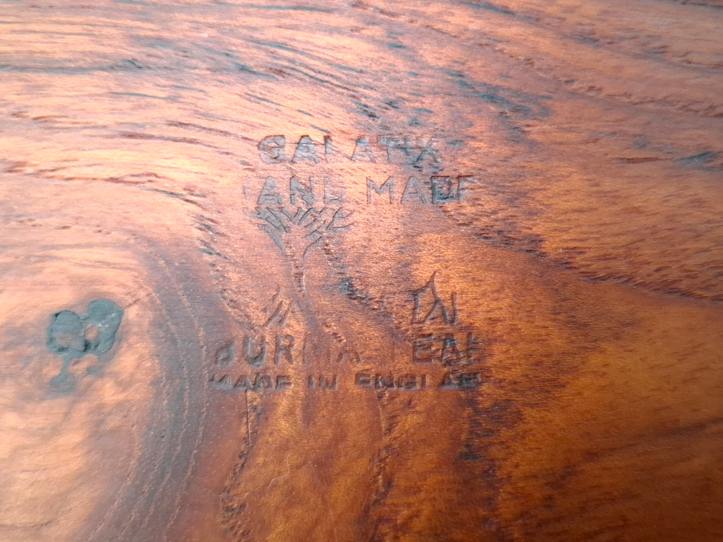 MCM Galatix Burma Teak Leaf Cheese Board