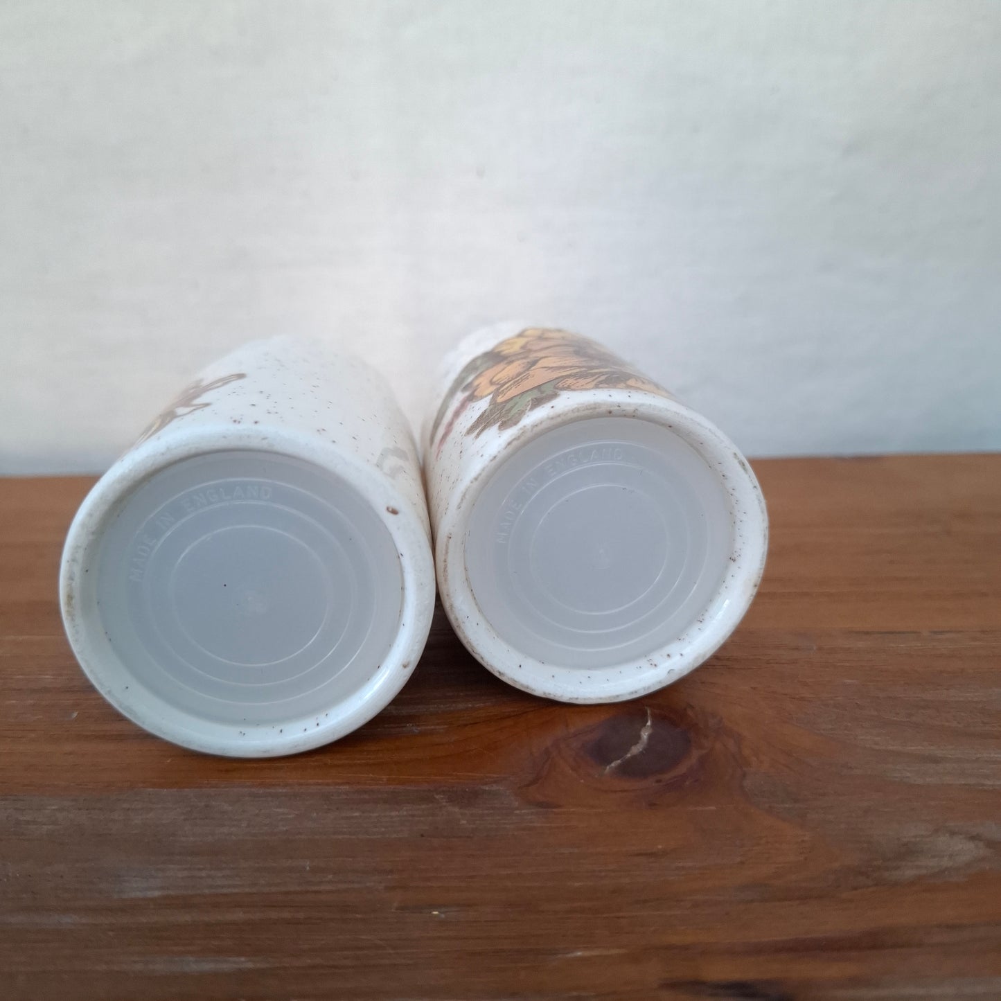 Vintage Palissy Royal Worcester Salt & Pepper Shakers