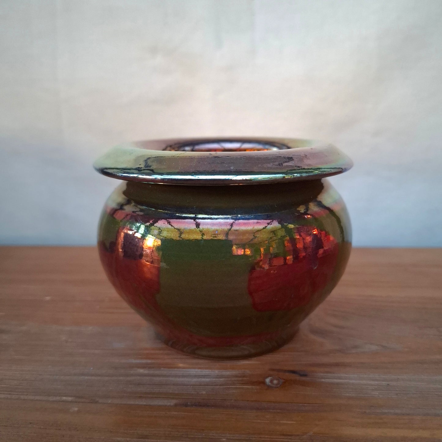 John Green Lustreware Pot