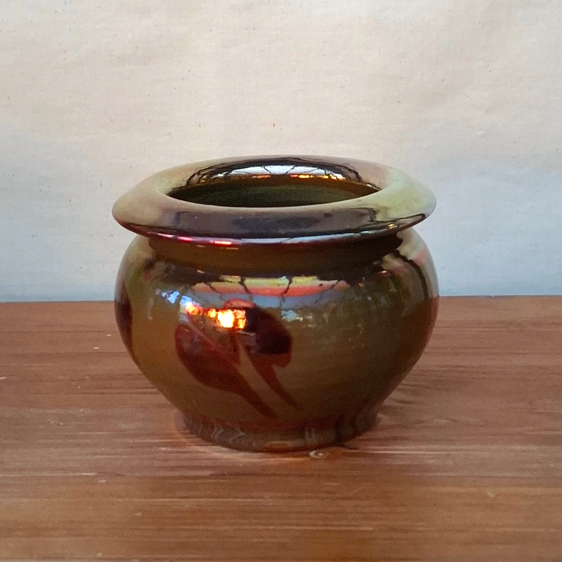 John Green Lustreware Pot