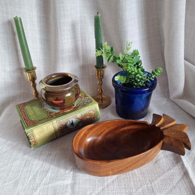 Raintree Wood Pineapple Bowl