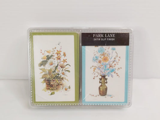 Vintage 70's Park Lane Playing Cards 2 Deck Set