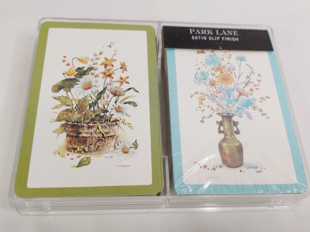 Vintage 70's Park Lane Playing Cards 2 Deck Set