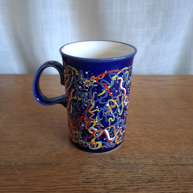 Dunoon Ceramic Graffiti Mug by Andrew Enoch Rare Design