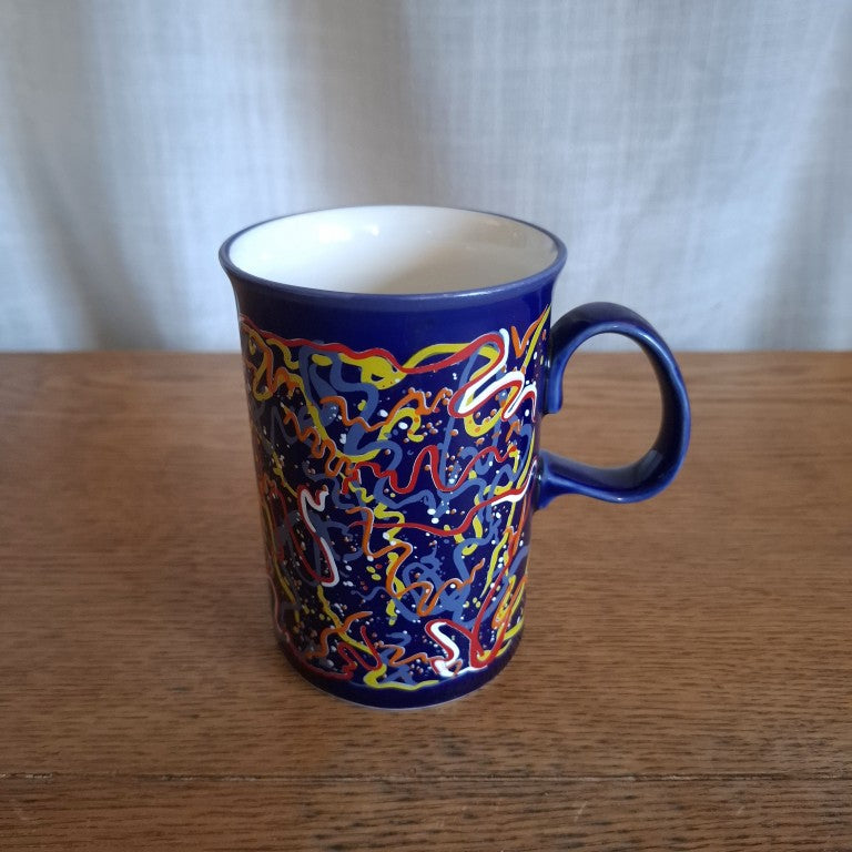 Dunoon Ceramic Graffiti Mug by Andrew Enoch Rare Design