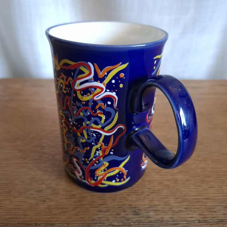 Dunoon Ceramic Graffiti Mug by Andrew Enoch Rare Design