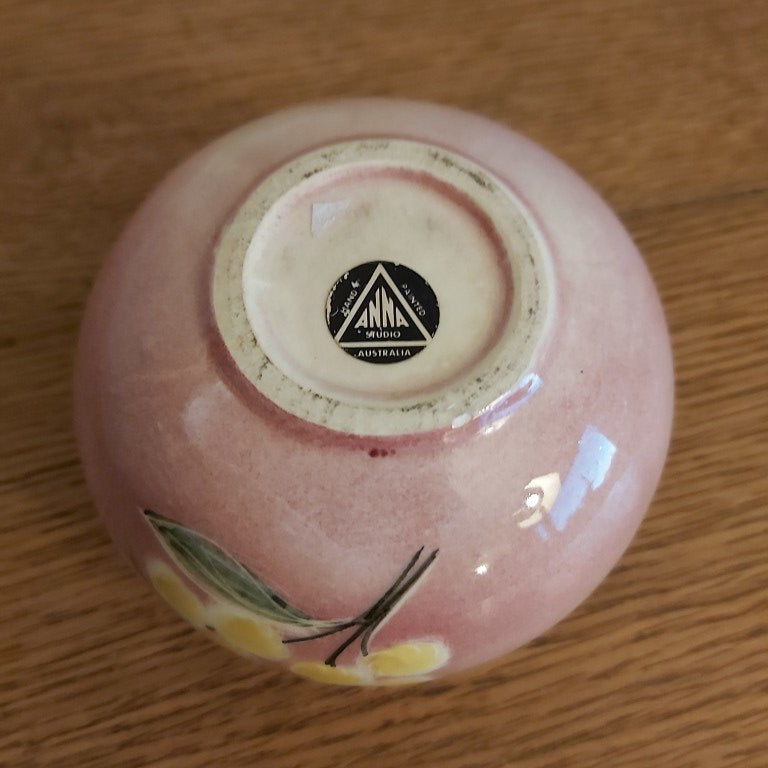Australian Studio Anna Pottery Mid Century Pot