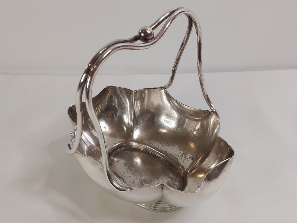 Beautiful Antique Art Deco EPNS Bon Bon Dish