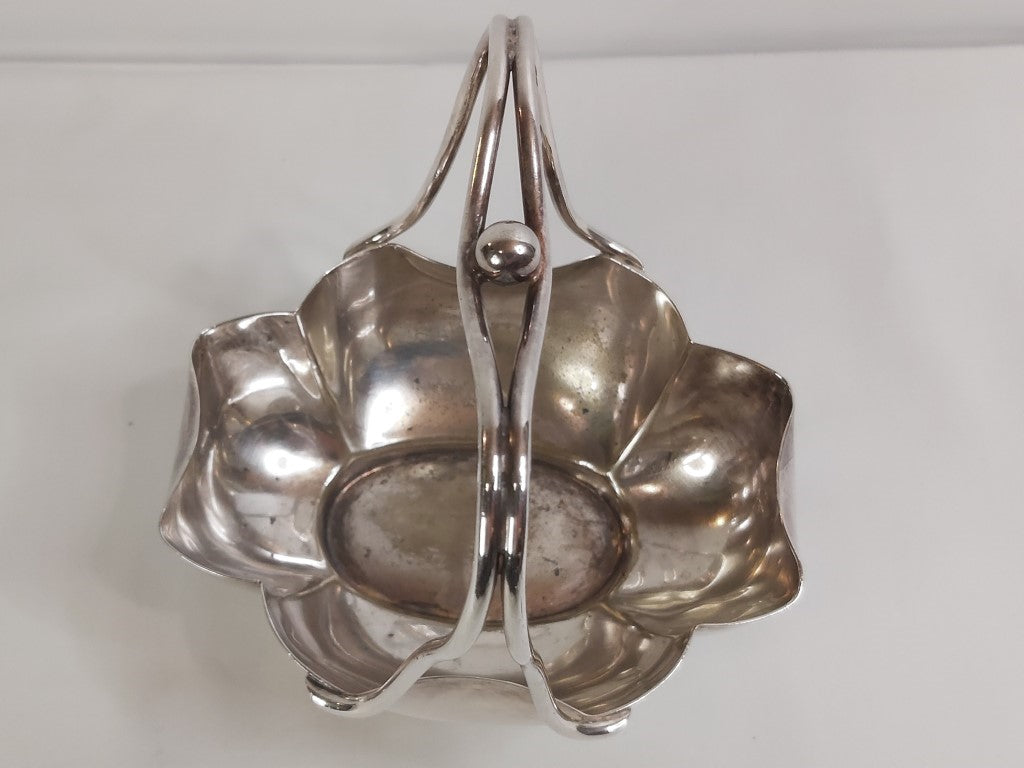 Beautiful Antique Art Deco EPNS Bon Bon Dish