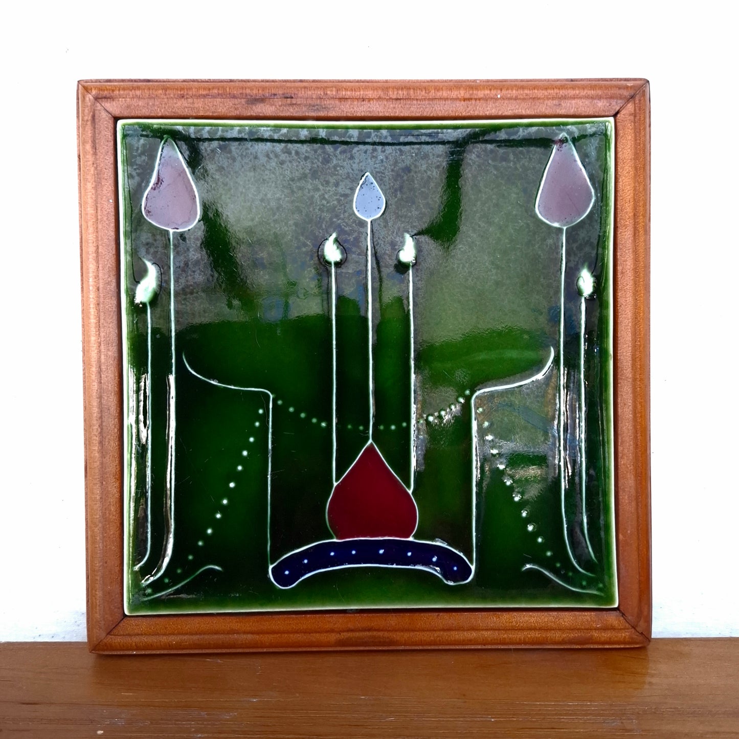 Art Nouveau Porteous Tile Trivet