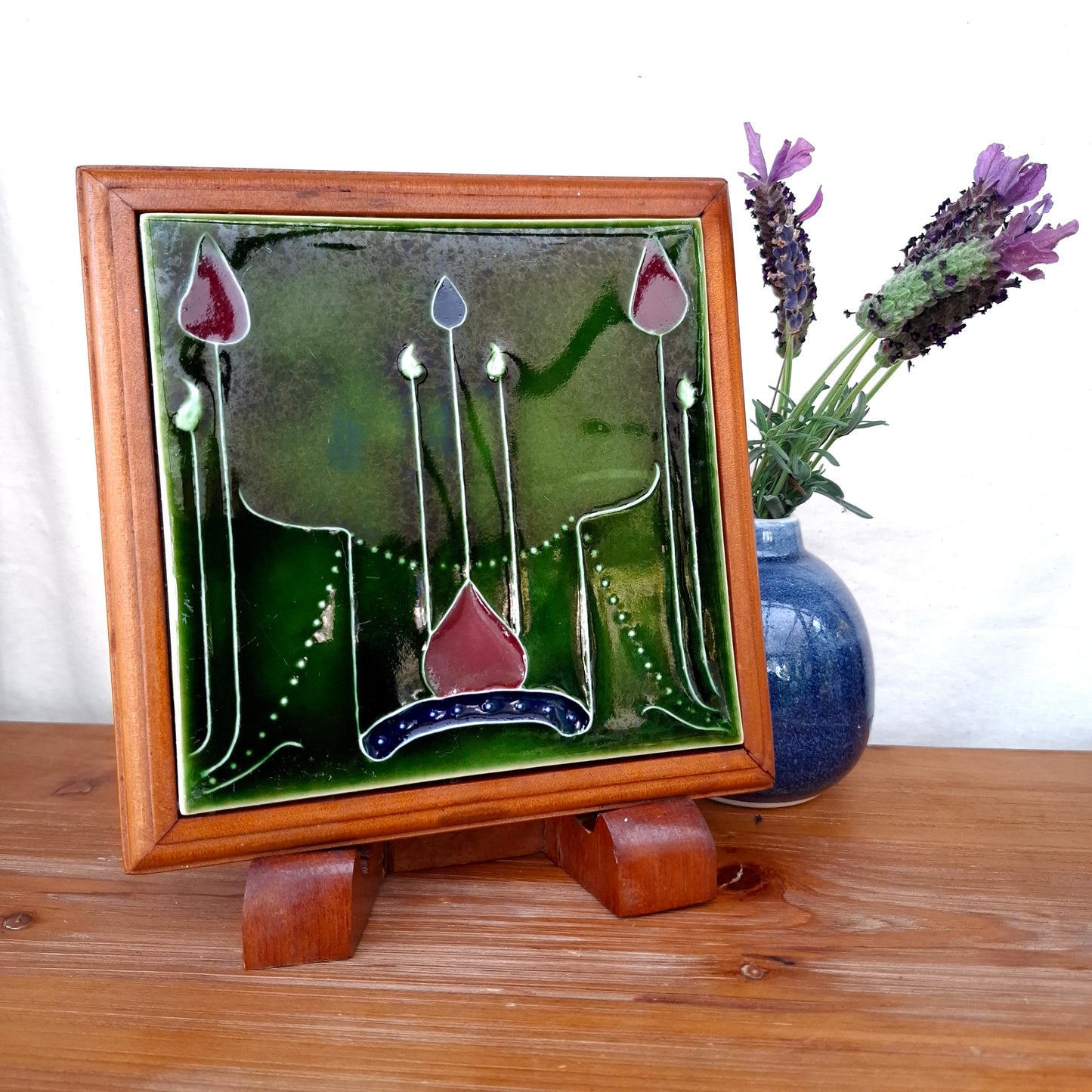 Art Nouveau Porteous Tile Trivet