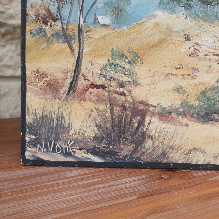 Australian Outback Painting by Nancy Volk