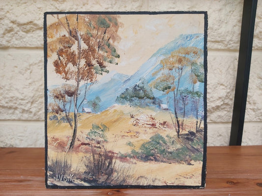 Australian Outback Painting by Nancy Volk