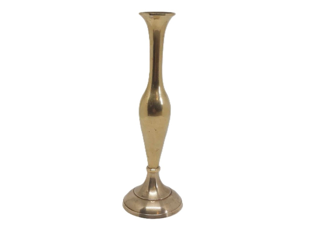 Simple Brass Bud Vase