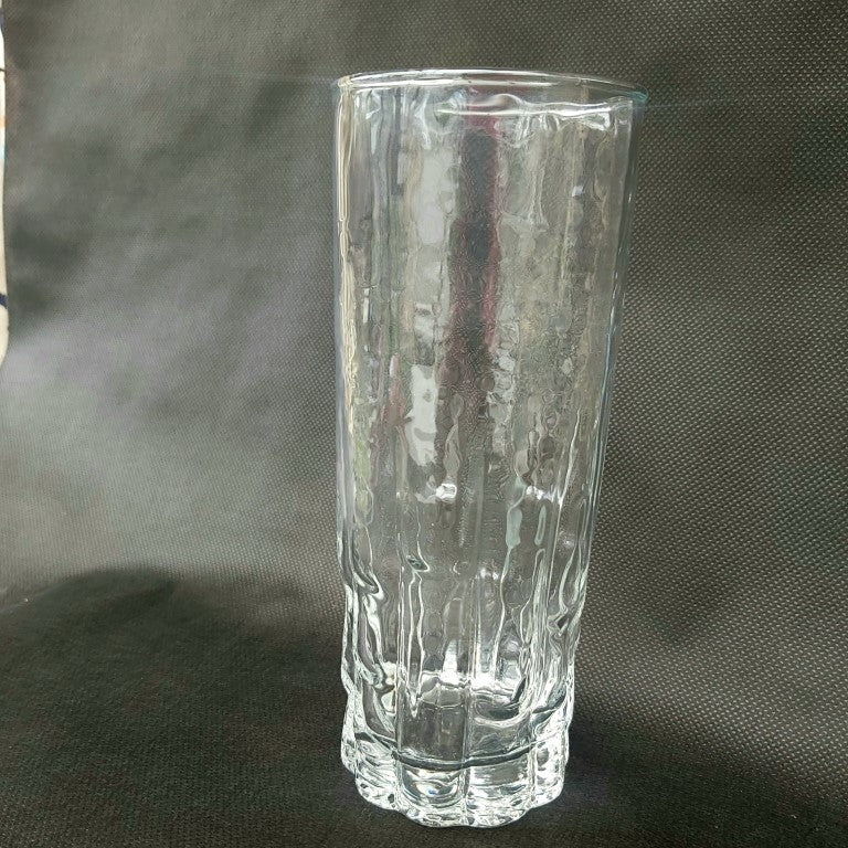 Vista Bark Glass Hi-ball Glasses Set of 6