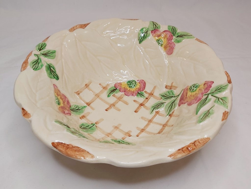 Brentleigh Beech Majolica Salad Bowl
