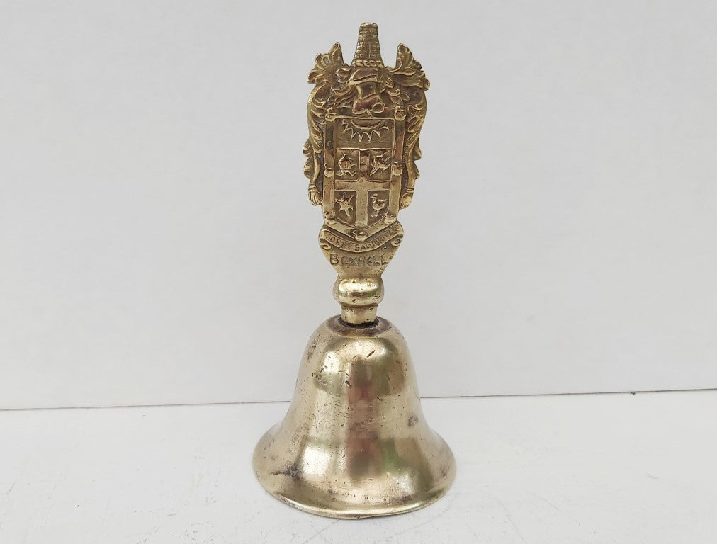 Old Bexhill Solid Brass Bell