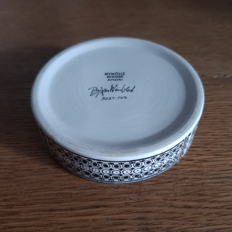 Foraar Spring Trinket Dish by Bjorn Wiinblad for Nymolle Denmark