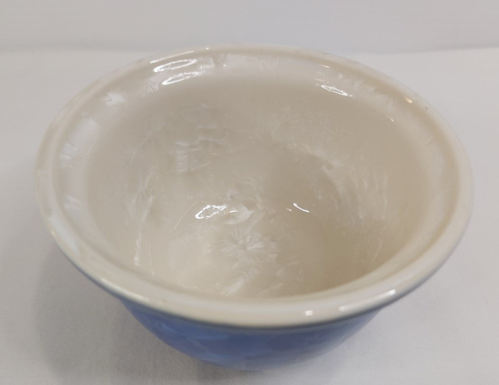 Japanese Blue Crystalline Glaze Bowl