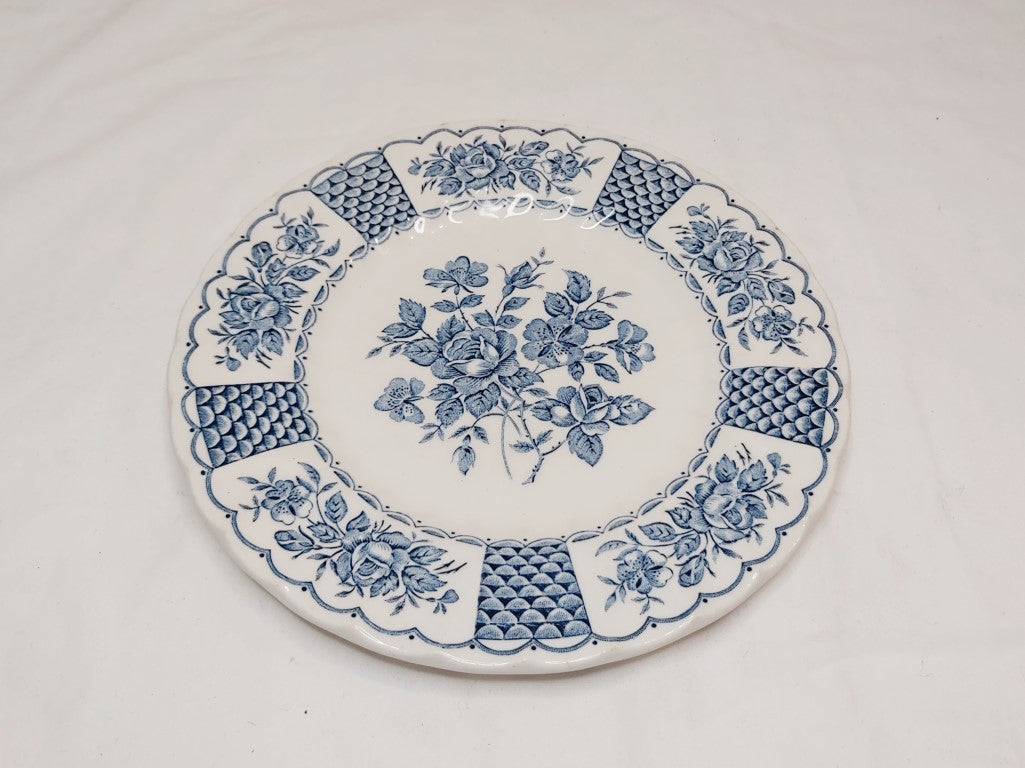 Pair of Blue & White Side Plates
