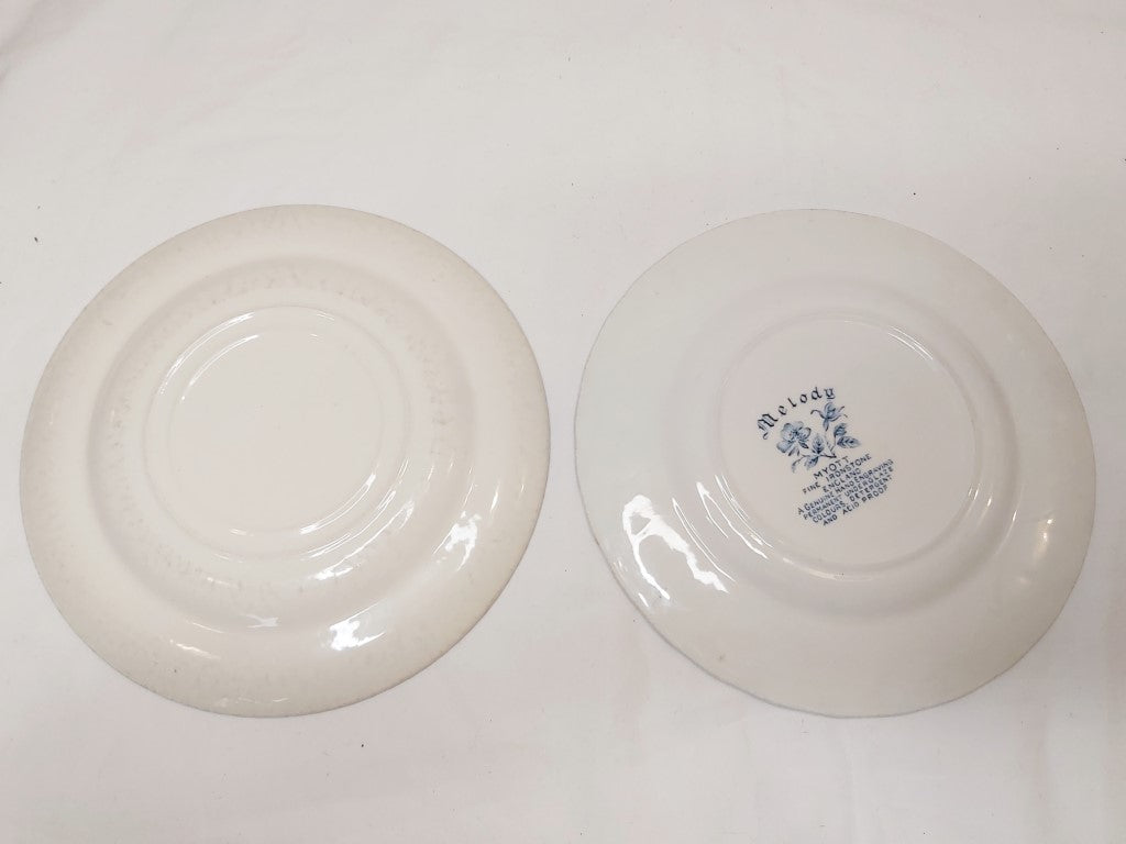 Pair of Blue & White Side Plates
