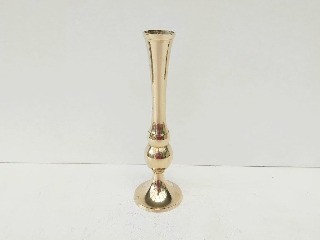 Small Brass Bud Vase