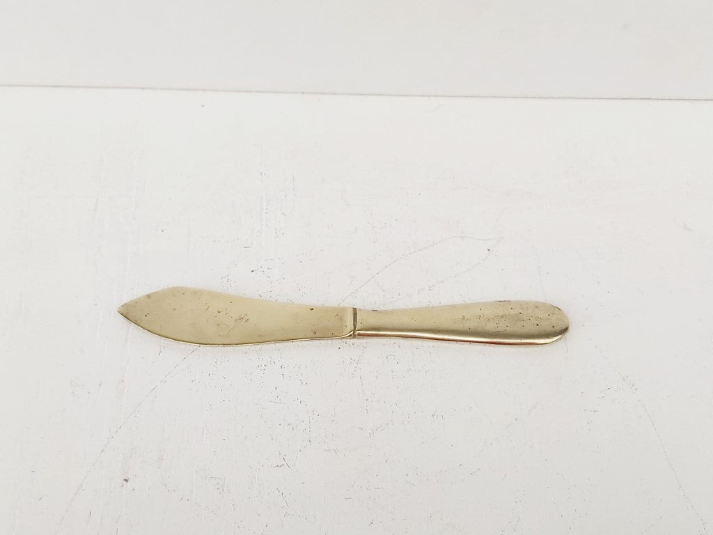 Vintage Brass Butter Knife