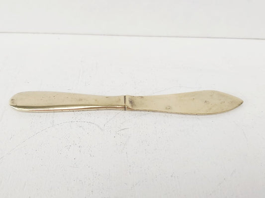 Vintage Brass Butter Knife