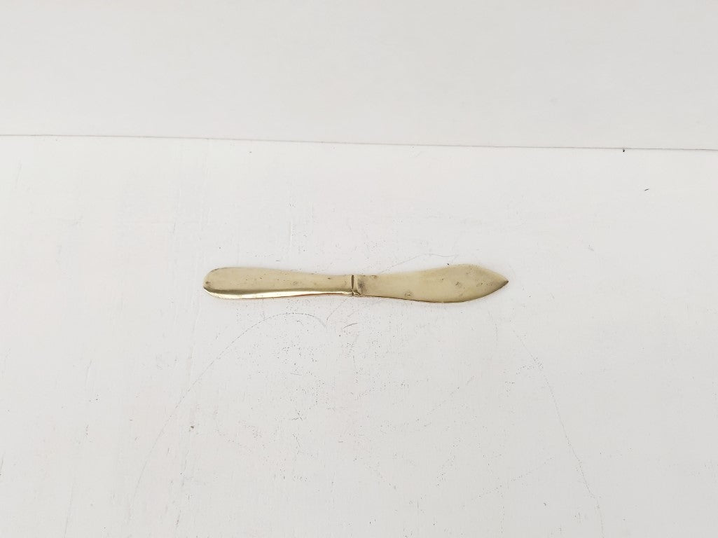 Vintage Brass Butter Knife
