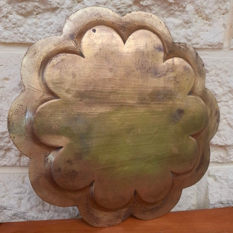 Beautiful Brass Flower Shaped Tray