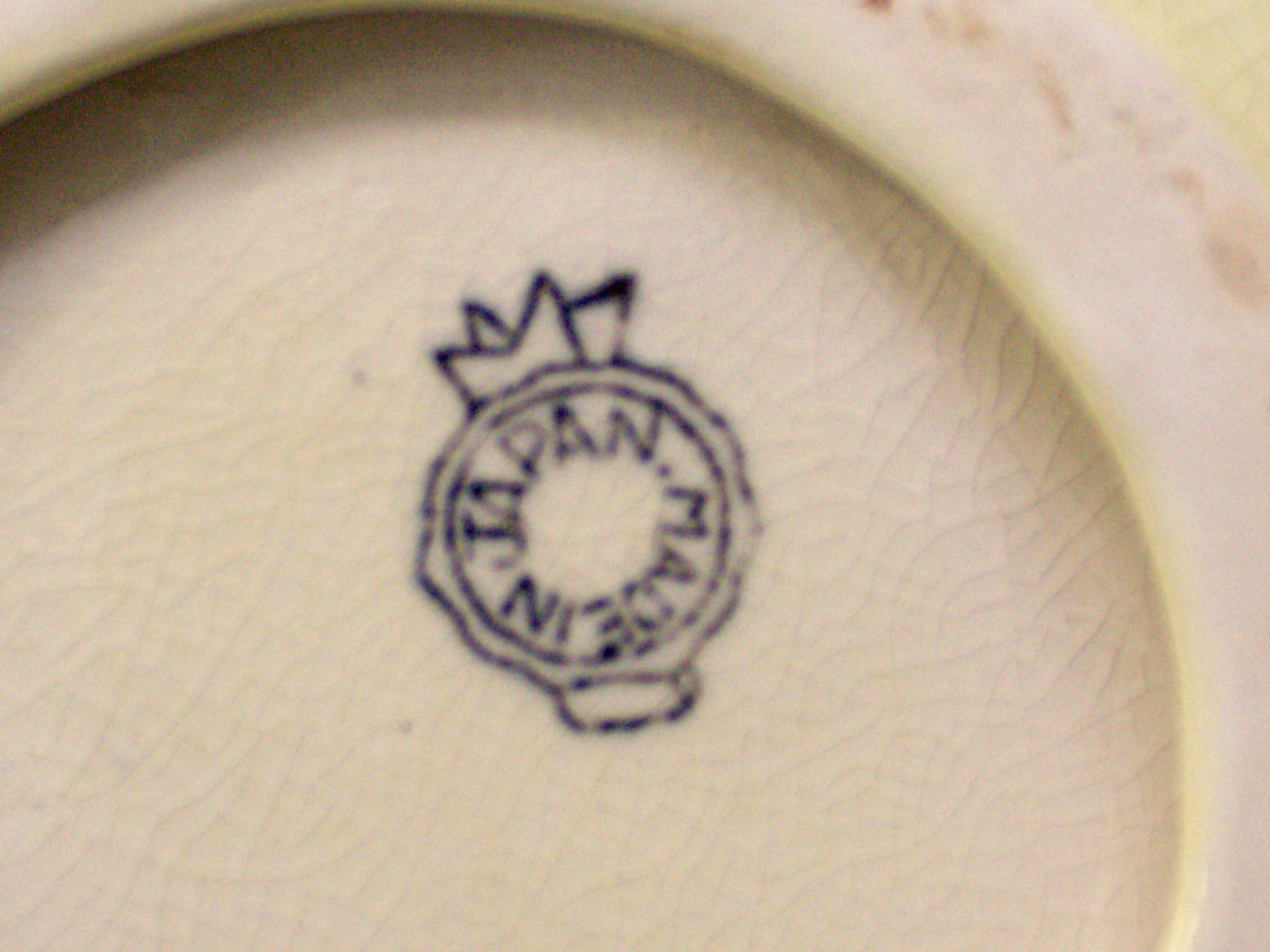 MCM Handpainted Mushroom Dish