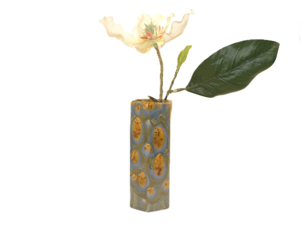 Unique Glazed Hexagon Vase