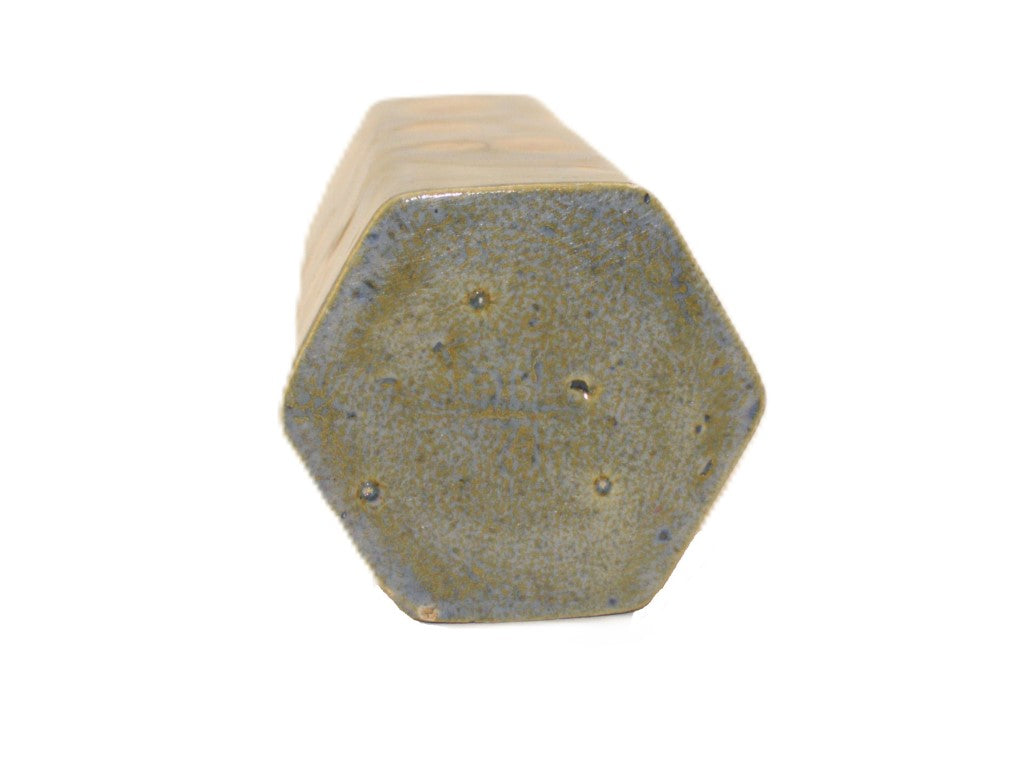 Unique Glazed Hexagon Vase