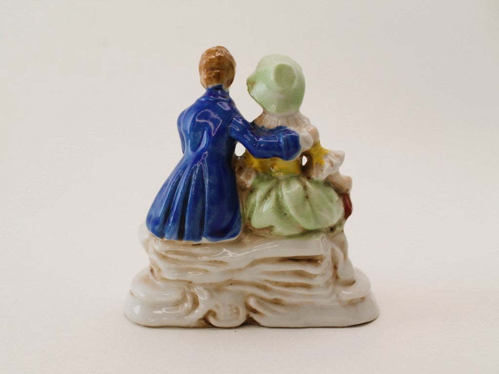 Bridgerton Style Couple Courting Figurine