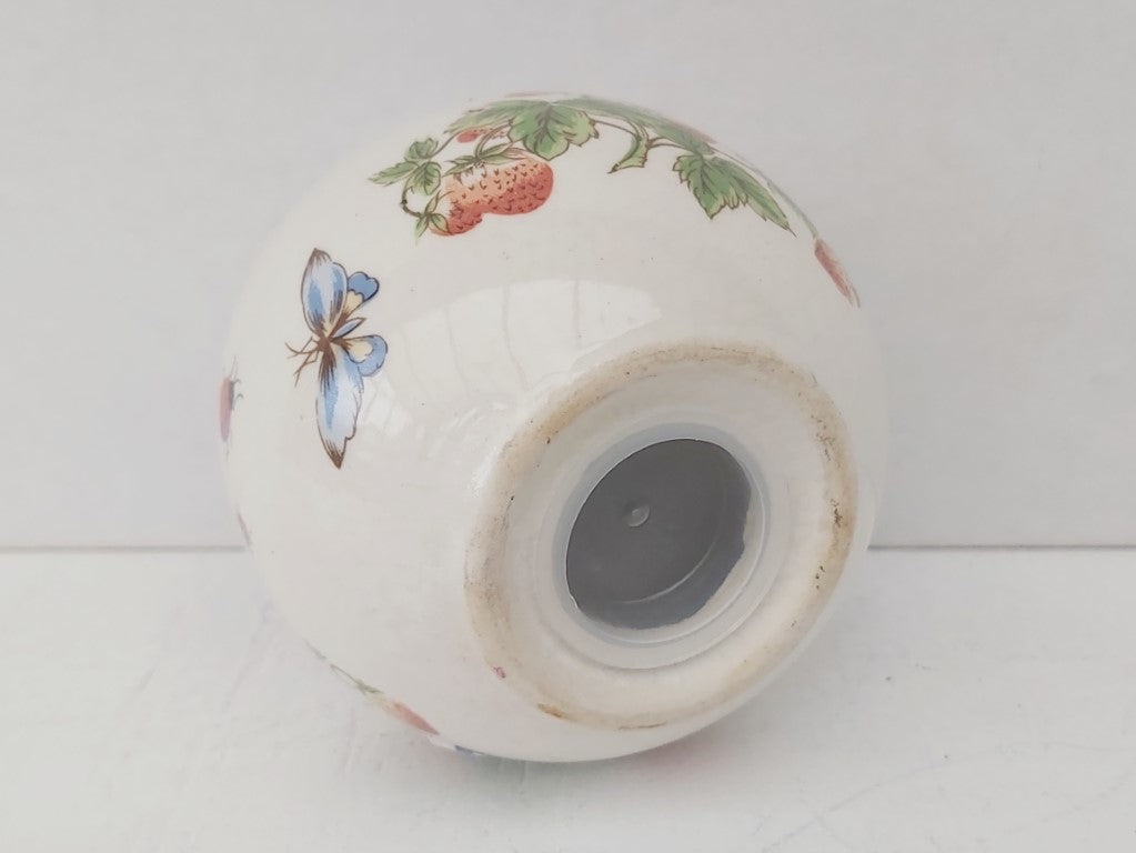 Butterfly, Strawberries & Ladybugs Ceramic Pomander