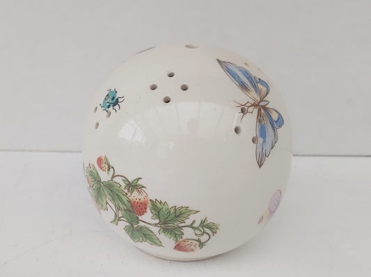 Butterfly, Strawberries & Ladybugs Ceramic Pomander