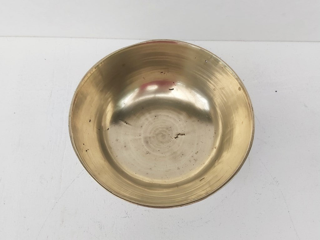 Chinese Brass Decorative Engraved Brass Bowl