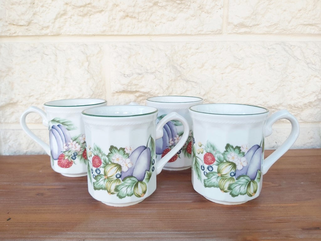 Churchill Victorian Orchard Coffee Cups Set of 4