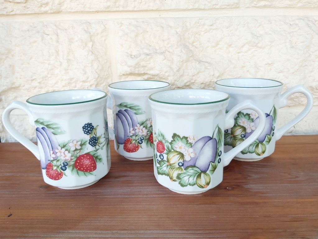 Churchill Victorian Orchard Coffee Cups Set of 4