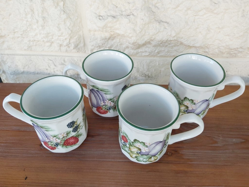 Churchill Victorian Orchard Coffee Cups Set of 4