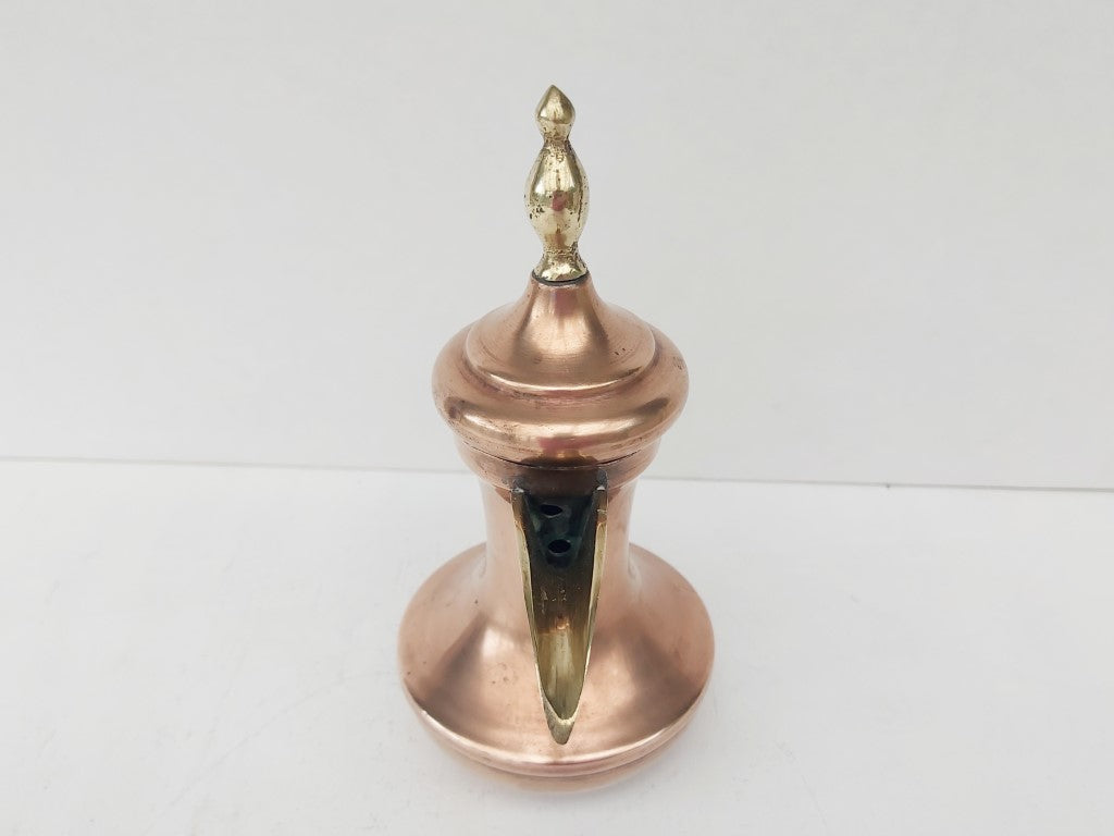 Vintage Turkish Dallah Copper & Brass Coffee Pot