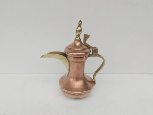 Vintage Turkish Dallah Copper & Brass Coffee Pot