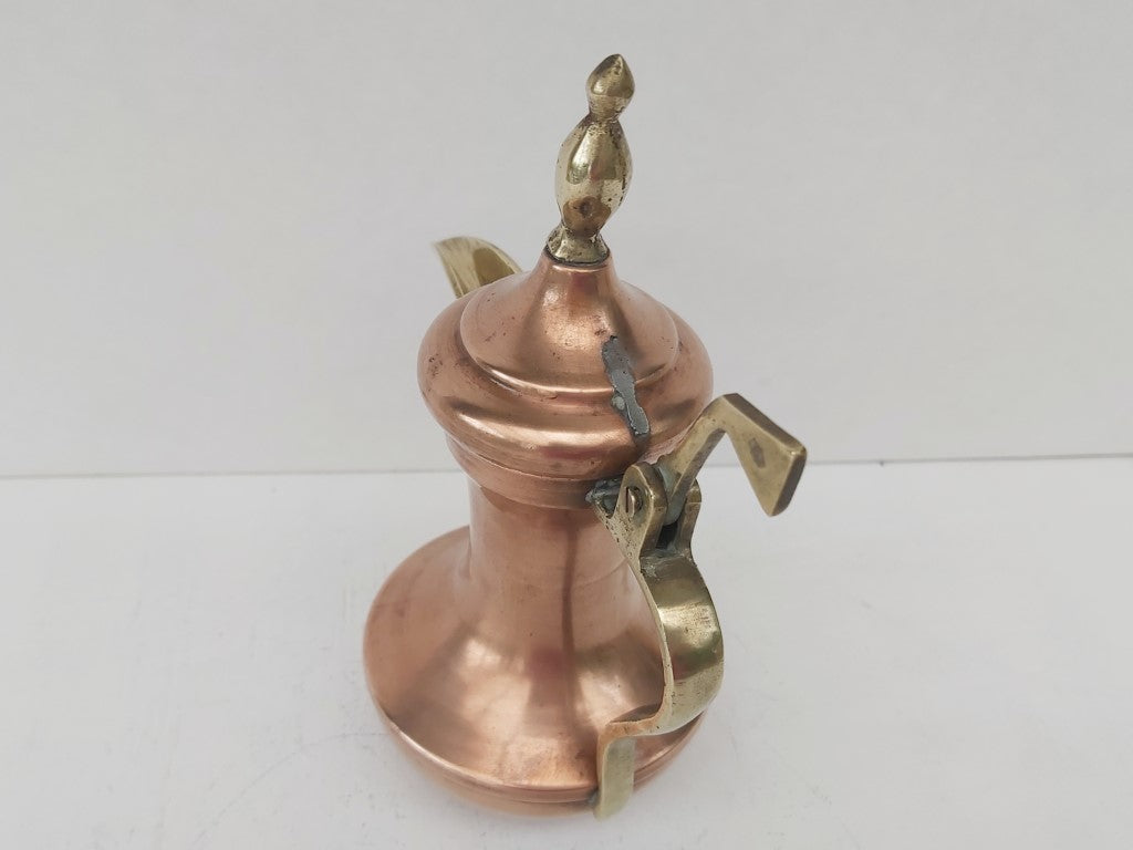Vintage Turkish Dallah Copper & Brass Coffee Pot