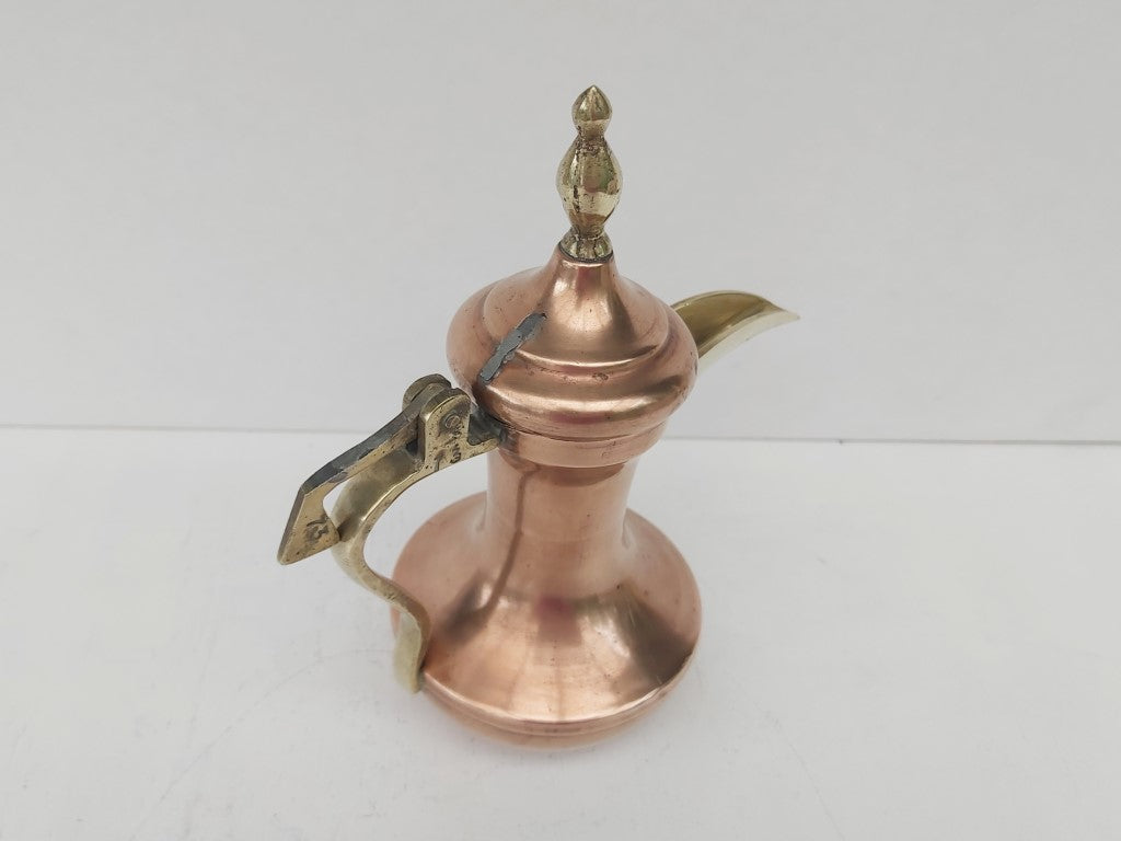 Vintage Turkish Dallah Copper & Brass Coffee Pot