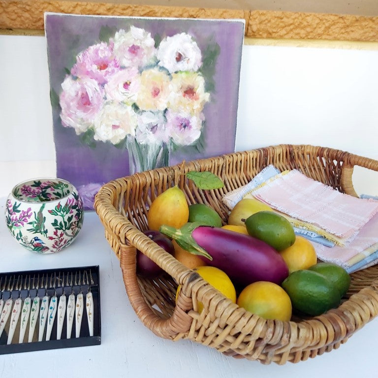 Beautiful Pastel Placemat & Napkin Set