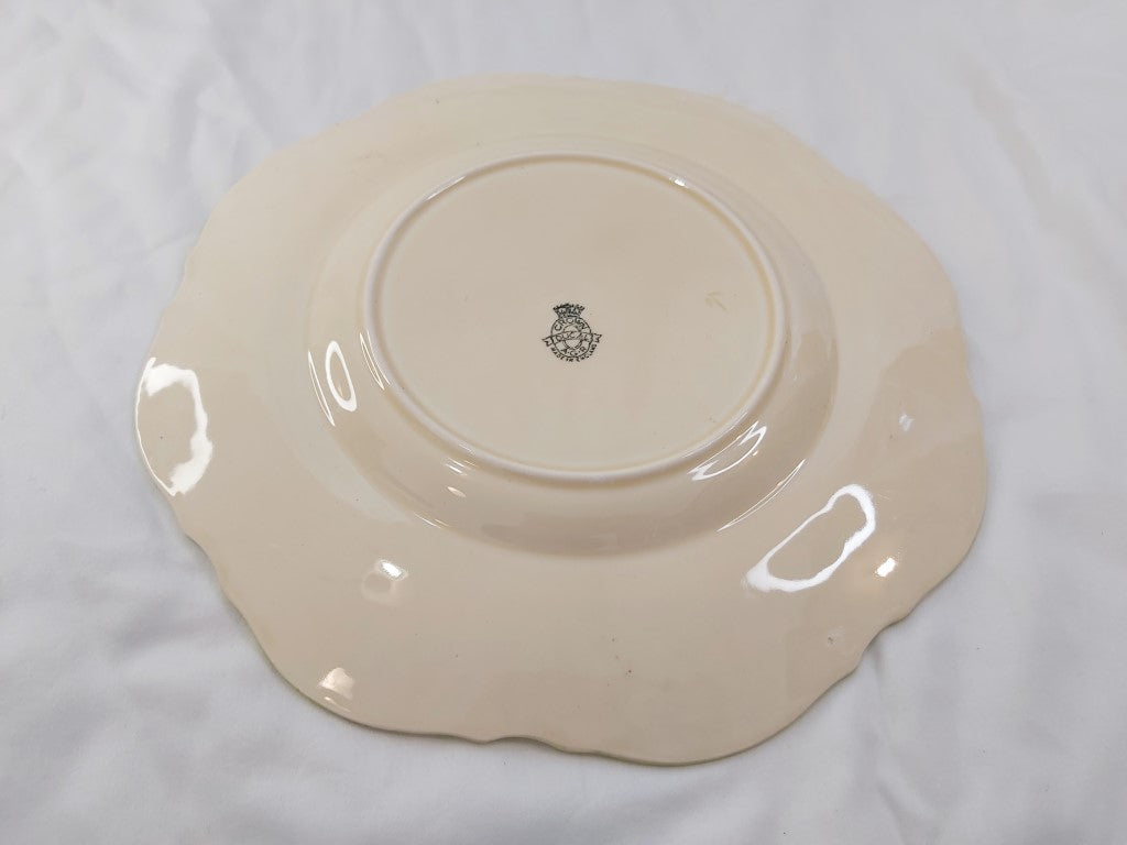 Crown Ducal 1930's Majolica Floral Plate