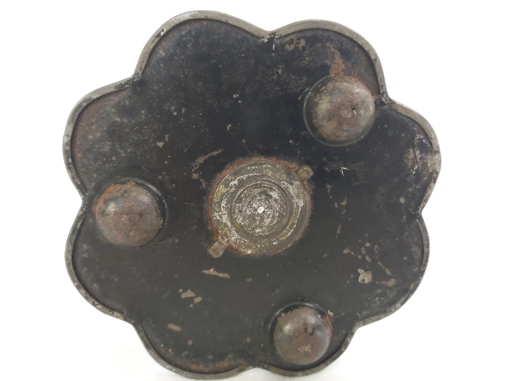 Stunning Unique Crystal Pedestal Bowl