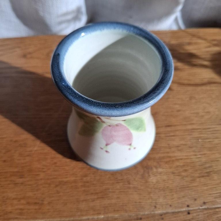NZ Fuschia Pottery Vase or Pencil Pot by David Griffith Nelson Pottery
